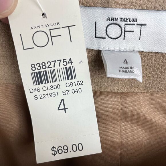 NWT LOFT Midi Skirt Size 4 - Picture 5 of 6